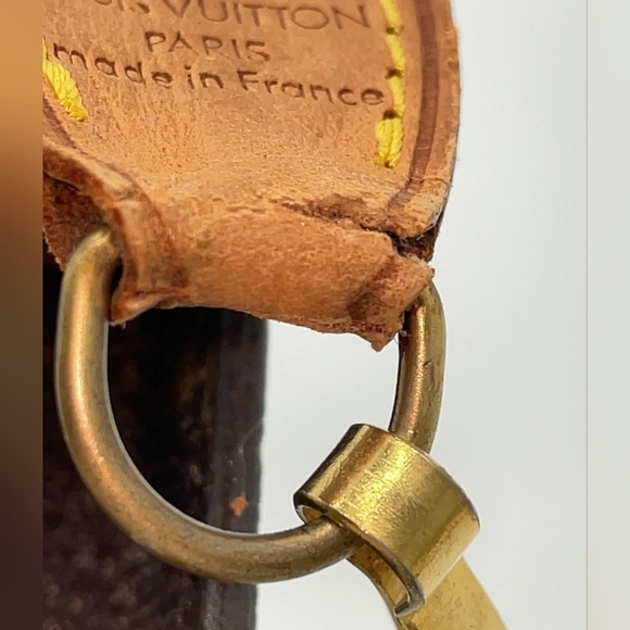 Authentic Louis Vuitton Black Monogram Pouch - Picture 15 of 17